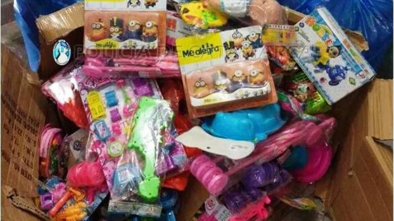 Secuestran mercadería ilegal en Valle Viejo