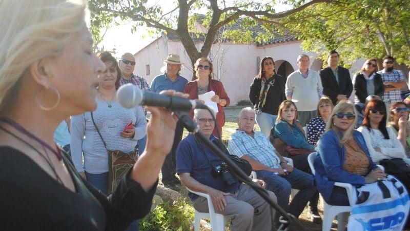 Rechazo a la absolución de genocidas en acto por la Masacre de Capilla del Rosario