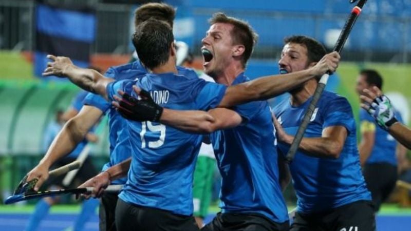 Los Leones de hóckey sobre césped masculino a 4tos.