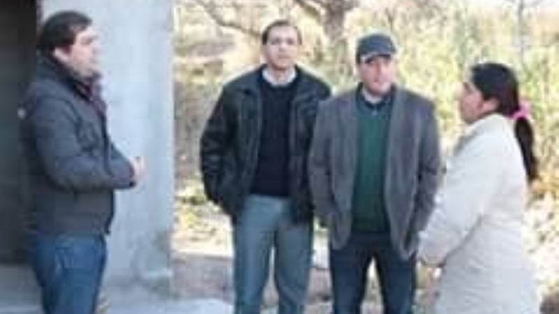 Recorrida de obras de módulos habitacionales