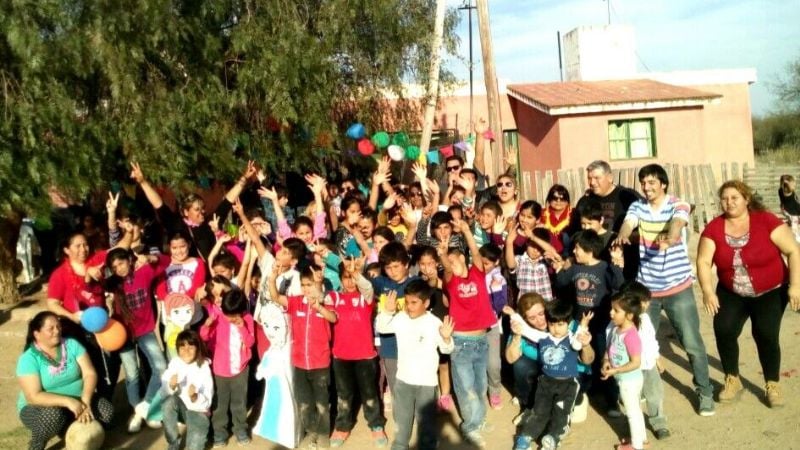 Agasajos para los niños en La Paz