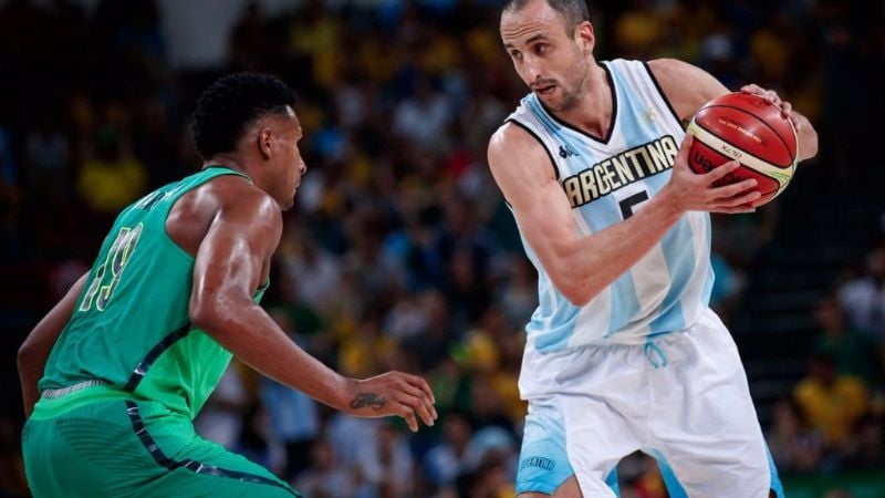 Argentina venció a Brasil 111 a 107 y va a los 4tos. del básqurtbol