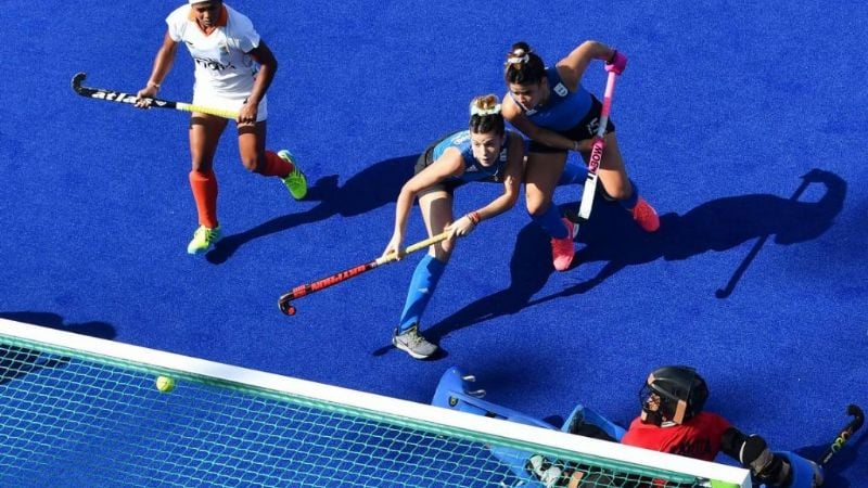Las Leonas golearon a la India y enfrentarán a Holanda en los cuartos de final