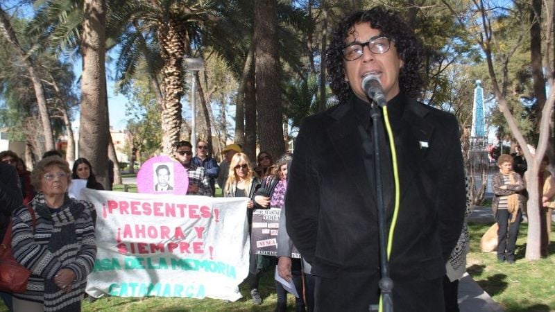 Conmovedora recepción de los restos de Juan Francisco Carreras en Belén