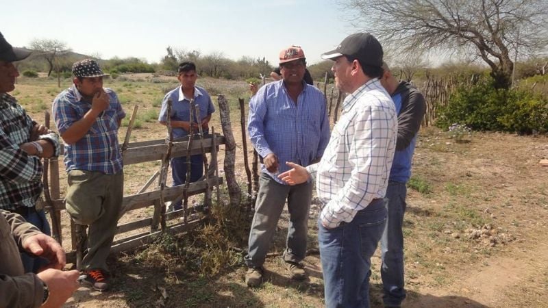 Sáenz visitó La Paz