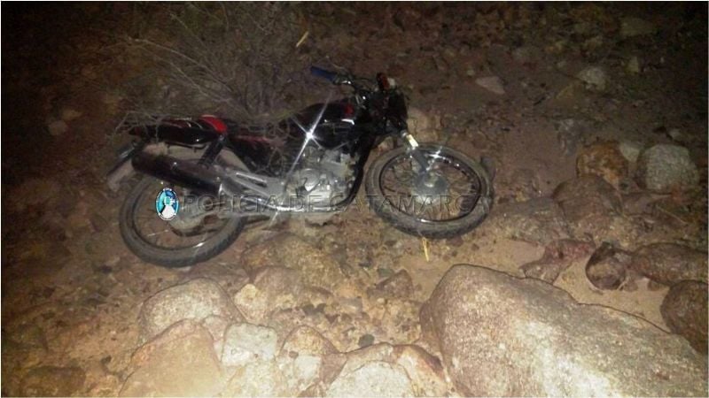 Derraparon y cayeron a un barranco en Tinogasta