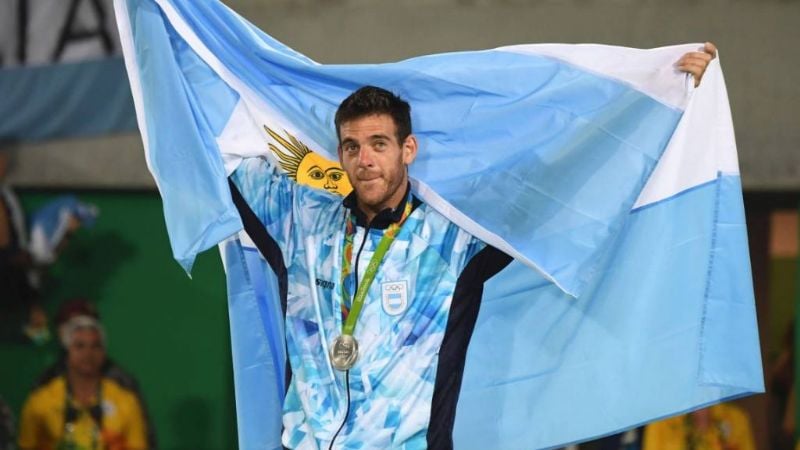 “Delpo” dio batalla, pero no le alcanzó para el oro