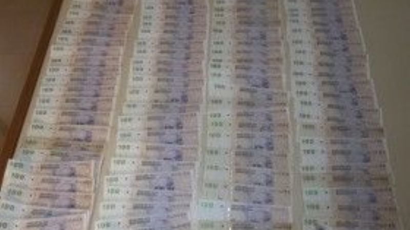 Lo detienen con 12 mil pesos falsos