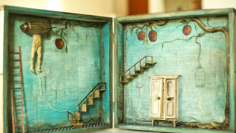 “Fusión”, arte-objeto para sumergirse en la literatura