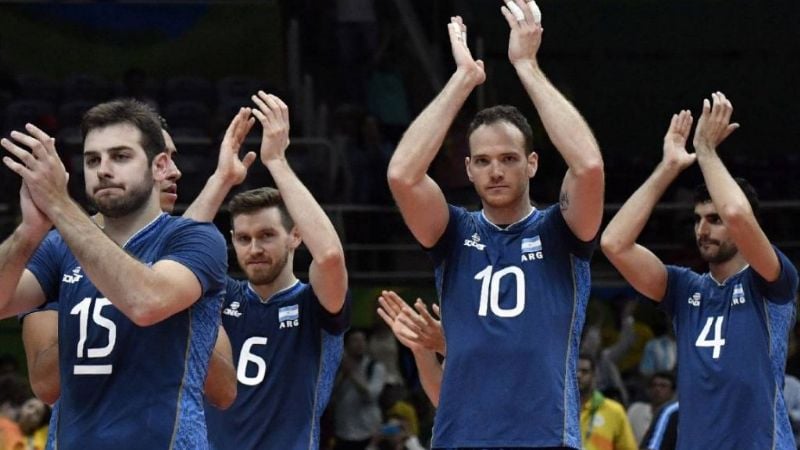 Argentina venció a Egipto en vóley y clasificó primera en su grupo