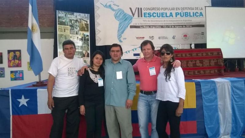 Catamarqueños en Congreso Popular en Defensa de la Escuela Pública
