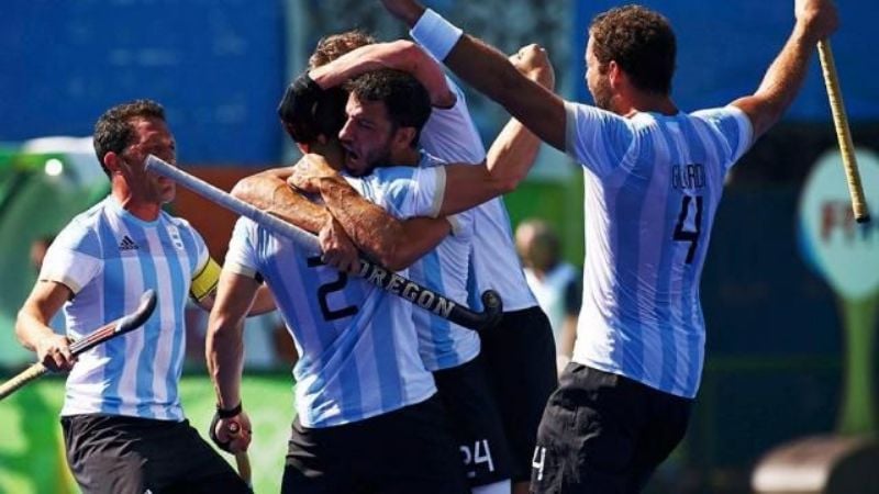 Los Leones ante Alemania por las “semis” del hockey sobre césped