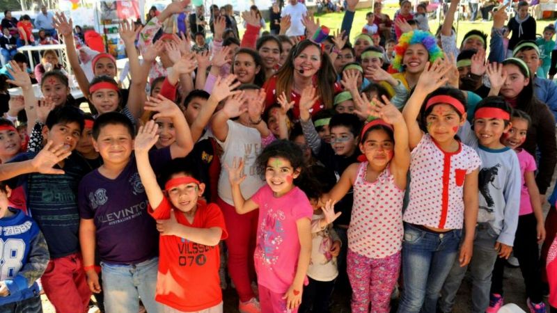Festejo del Día del Niño en Paclín
