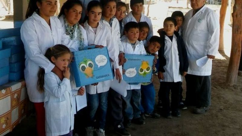 El senador Fernández en la Fiesta de la Batea