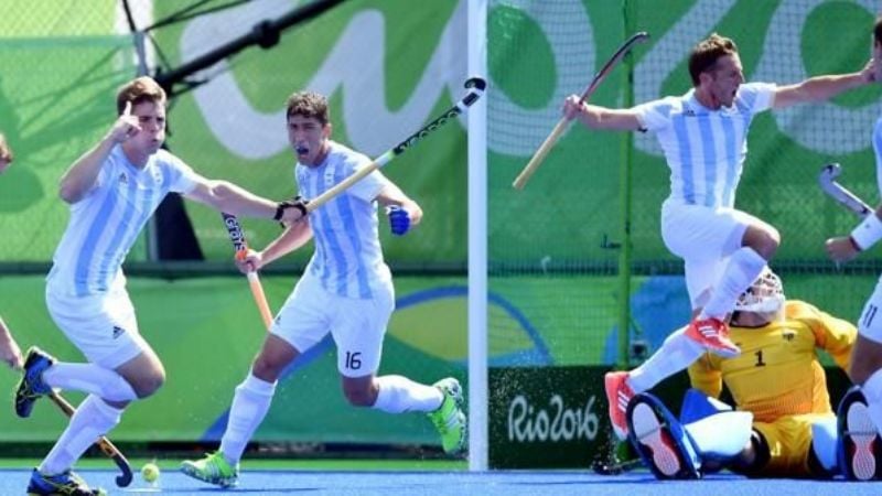 Los Leones golearon a Alemania y jugarán la final olímpica