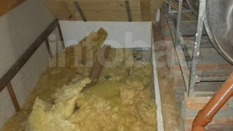 Hallaron un escondite en la casa de López