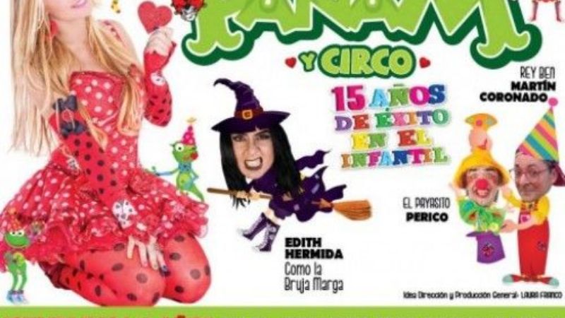 "Panam y Circo", en el Complejo Deportivo San Ramón este viernes