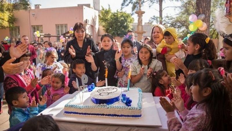 Gran festejo por aniversario de la Casa Cuna
