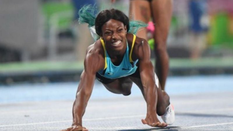 Increíble triunfo de “palomita” en 400 metros de la bahameña Miller