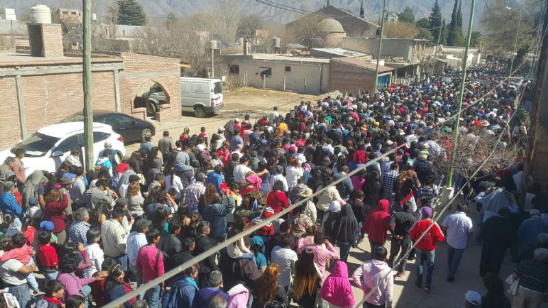 Clara muestra de fe y devoción hacia San Roque en Santa María