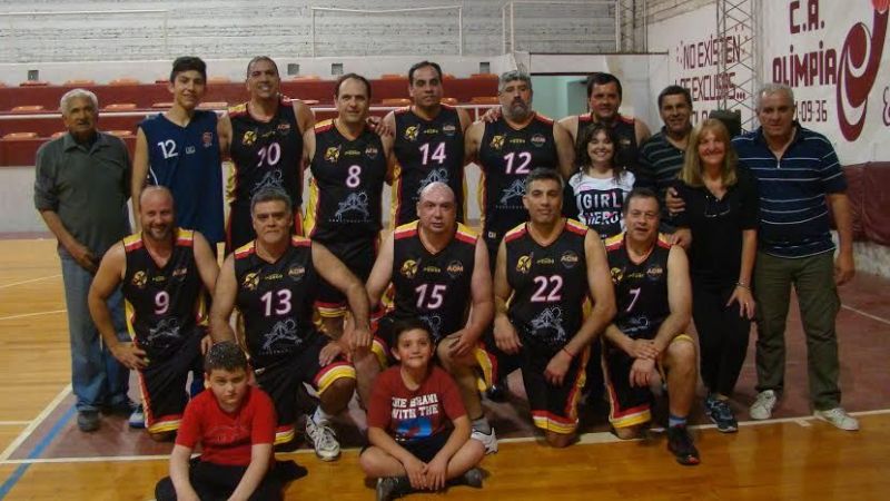 Aragón Construcciones se llevó “la triple corona” del Maxibasquet