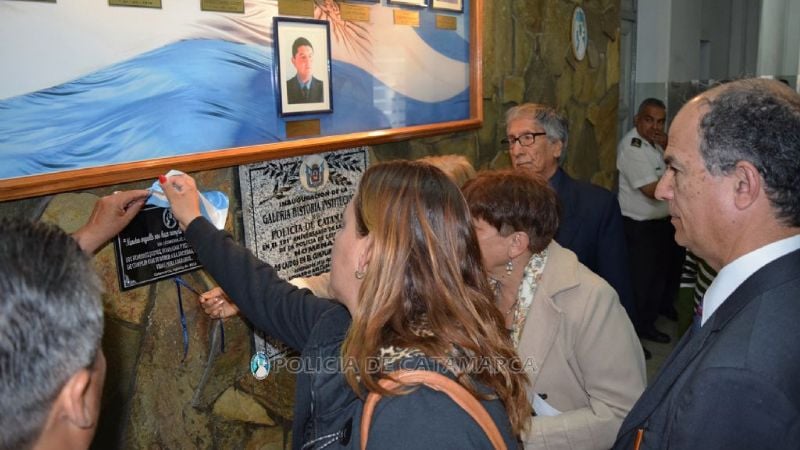 Acto aniversario de la Policía