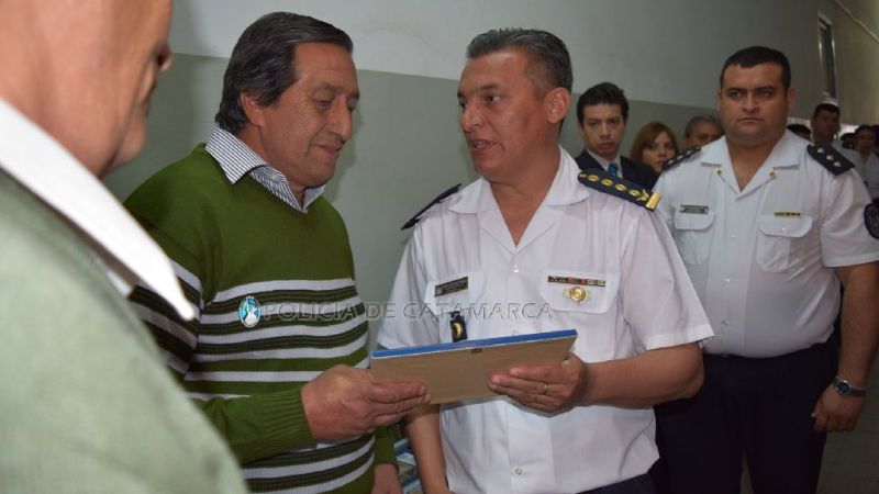 Acto aniversario de la Policía