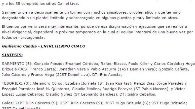 Defensores de Esquiú protestará el partido perdido con Andino