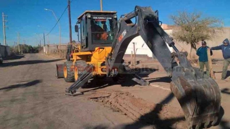 Fiambalá: comenzó el cambio de cañerías de agua potable