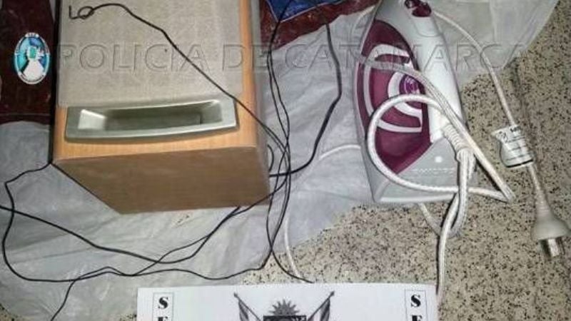 Encuentran en un descampado elementos robados