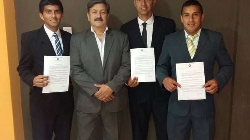 Aldeco, Cano y Silcán Jeréz firmaron contrato para dirigir en el Federal “A”