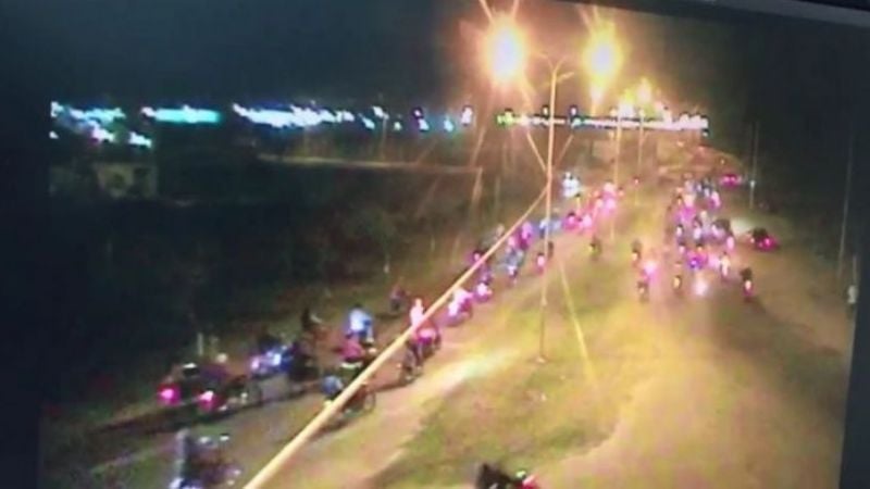 Motoqueros, denunciados penalmente