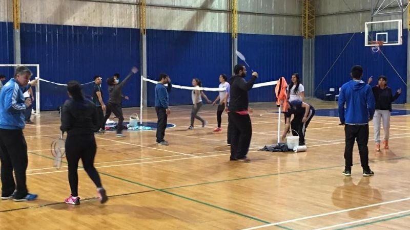 Capacitación en Bádminton