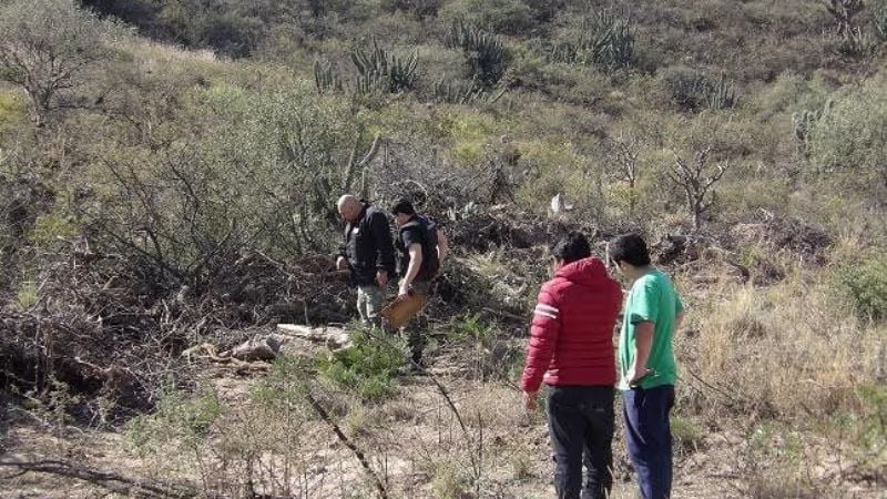 Encontraron un "potente y peligroso" proyectil  de guerra