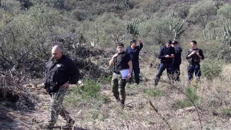 Encontraron un "potente y peligroso" proyectil  de guerra