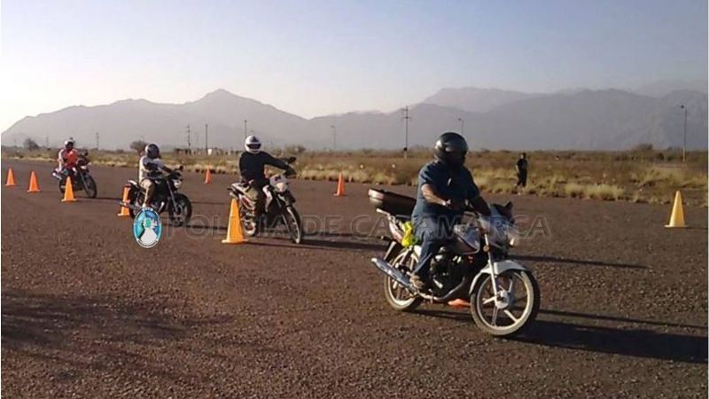 Capacitación en el manejo de motocicletas
