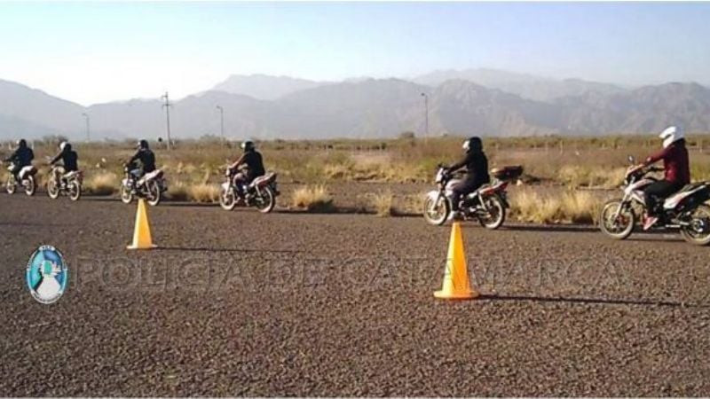 Capacitación en el manejo de motocicletas