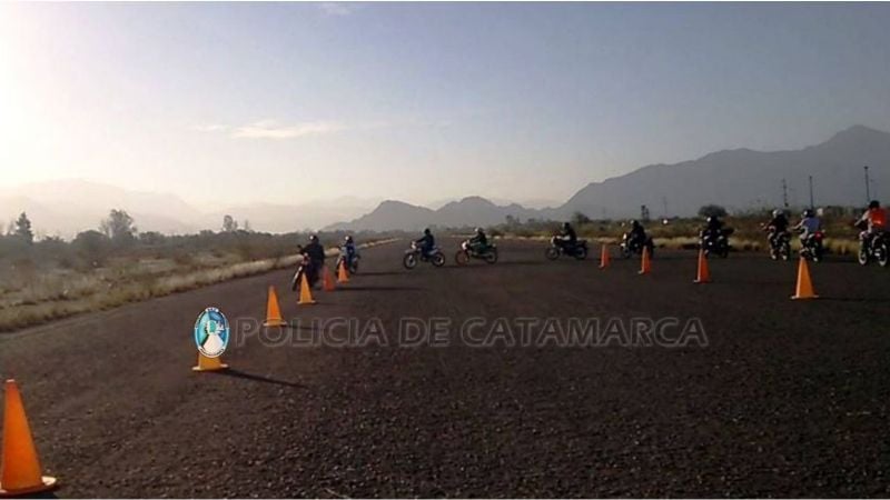 Capacitación en el manejo de motocicletas