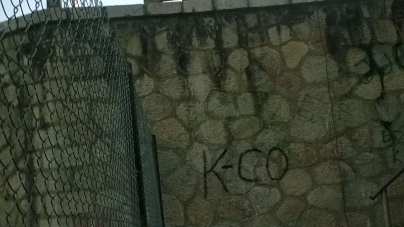 Trabajos de riego en el interior