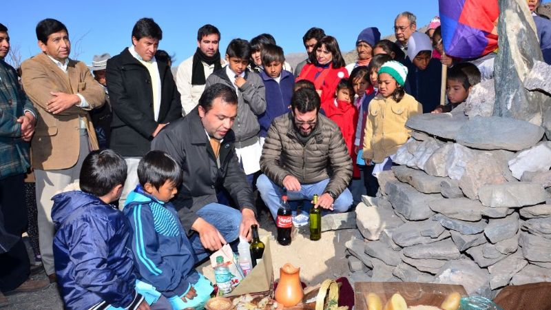 Festejos por el Día de la Pachamama