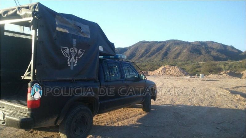 Encuentran una persona en las serranías de la Capital