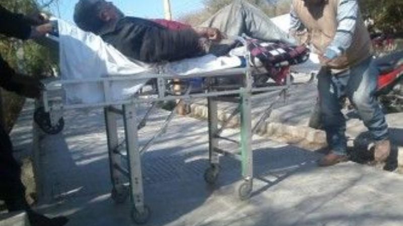 Un hombre hospitalizado tras caer al vacío