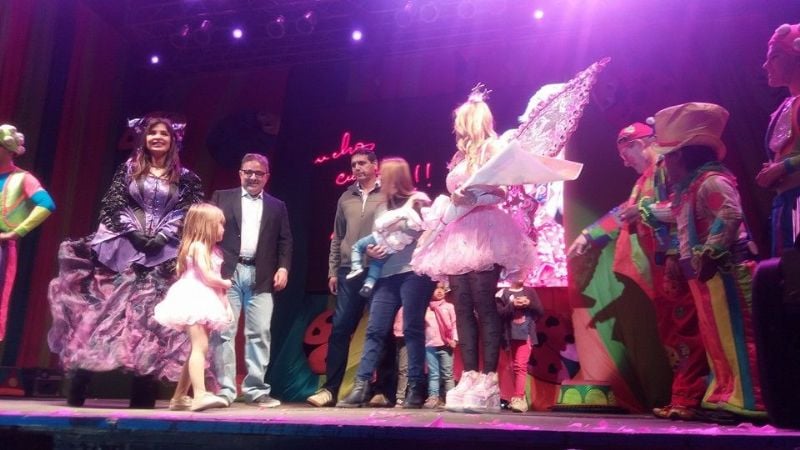 Miles de chicos disfrutaron del Show de Panam