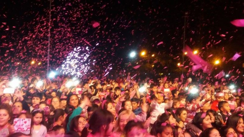 Miles de chicos disfrutaron del Show de Panam