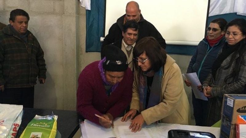Minería firmó compromiso con la comunidad de Punta de Balasto