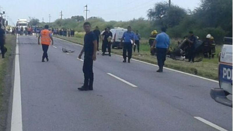 Tres muertos en grave accidente sobre la Ruta 157 en La Paz