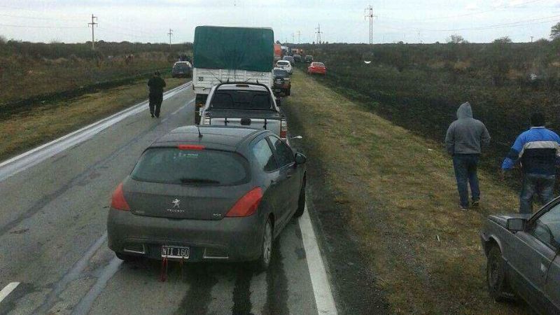 Tres muertos en grave accidente sobre la Ruta 157 en La Paz