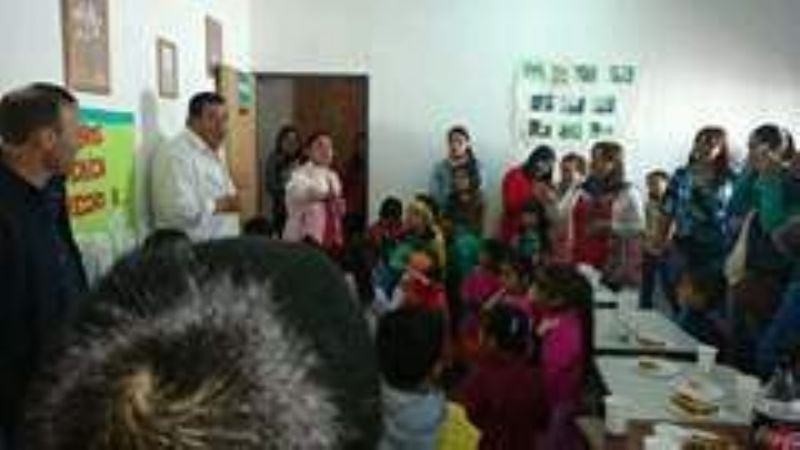 Niños de jardín de infantes visitaron municipio de El Alto