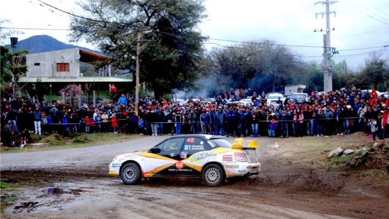 Sampayo lidera la 23ra. edición del “Rally del Fuerte” en Andalgalá