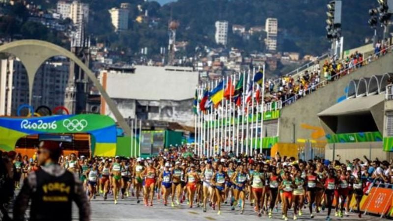 Tres argentinos corren la maratón, la última cita en Río 2016